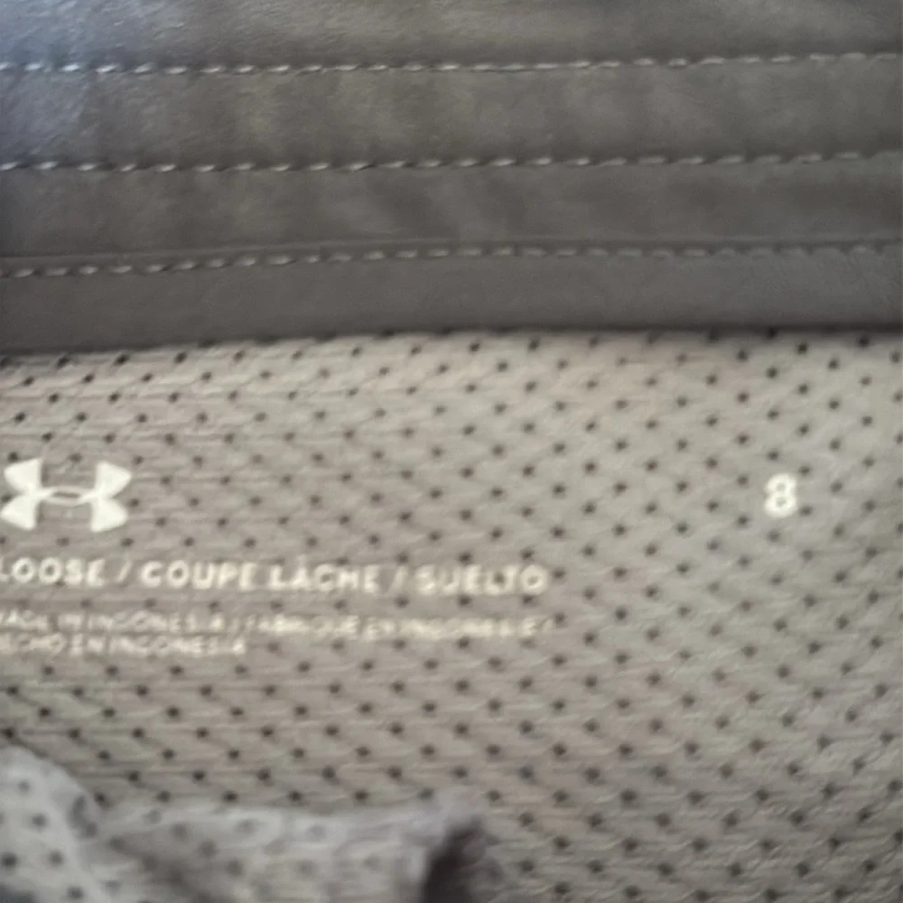 Under Armour Gray Shorts, size 8